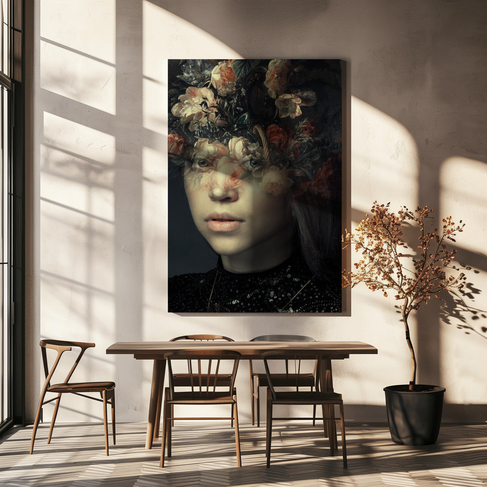 FLORAL PORTRAIT | Canvas