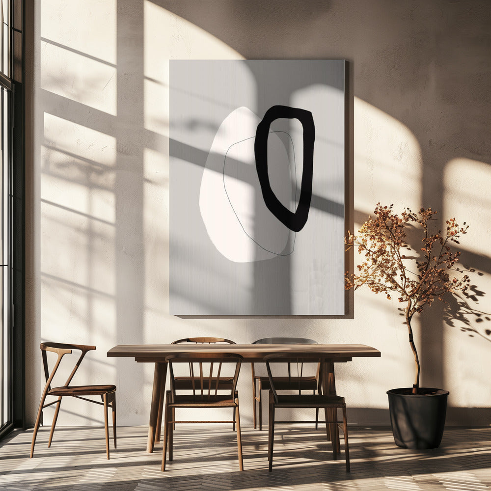 Monochrome Harmony | Canvas