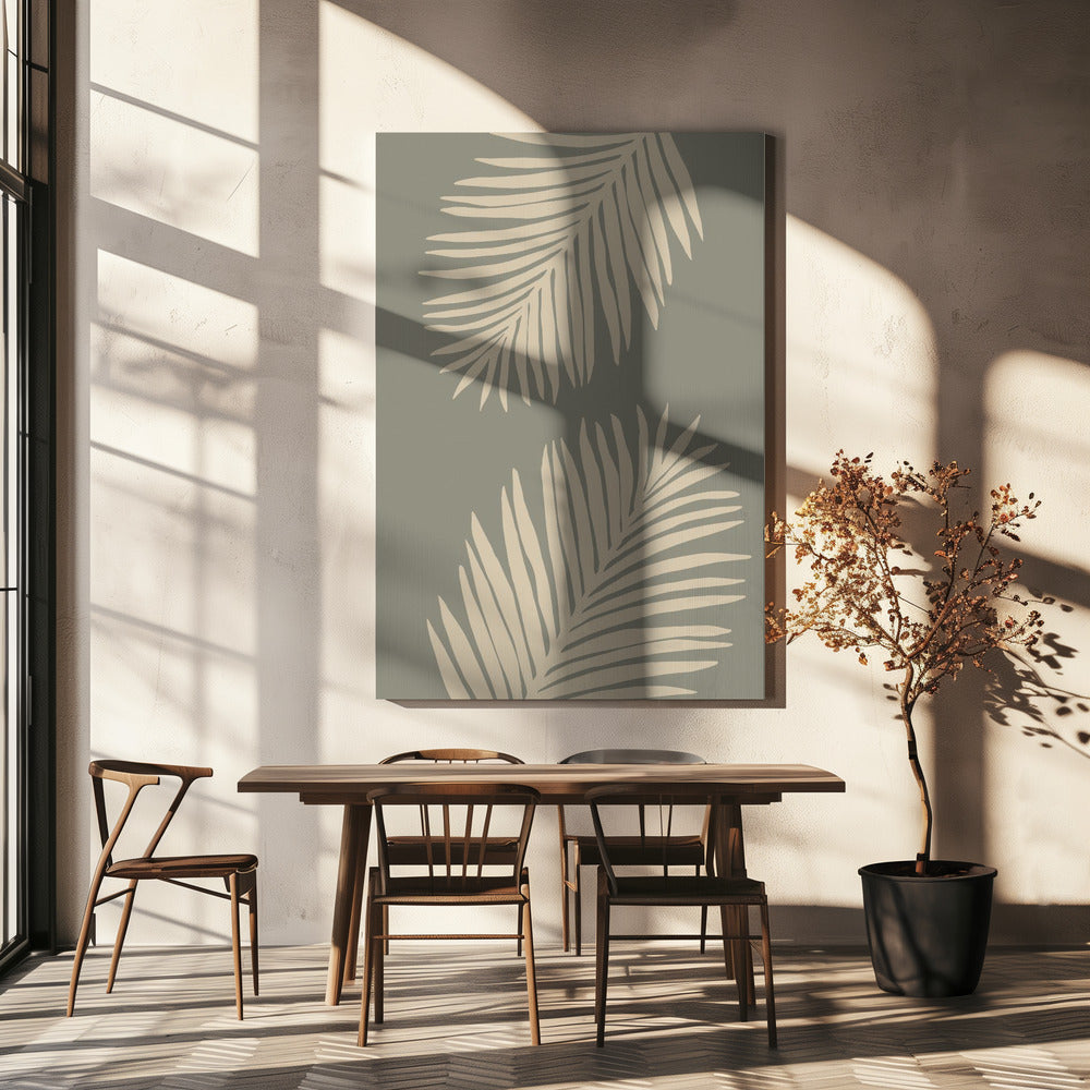 PALM LEAF 15 | Canvas