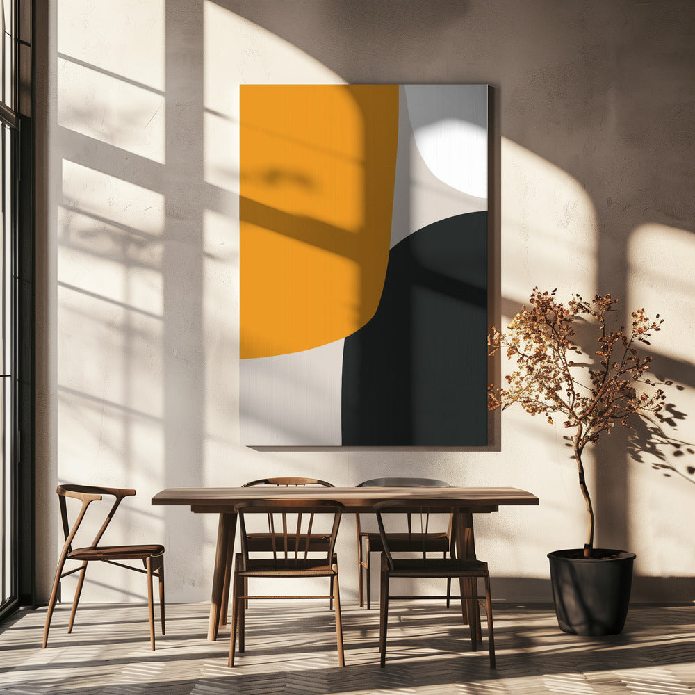 Bold Geometric Shapes | Canvas