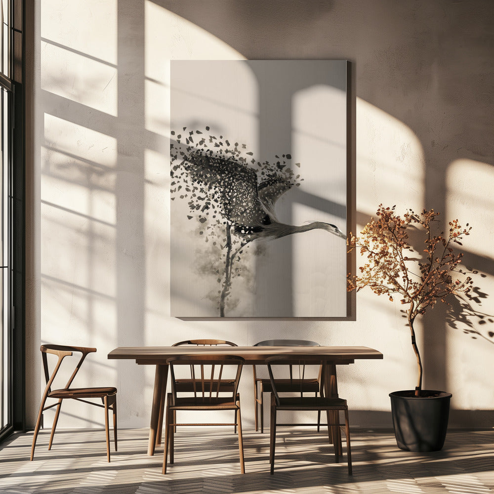 A Blue Heron | Canvas