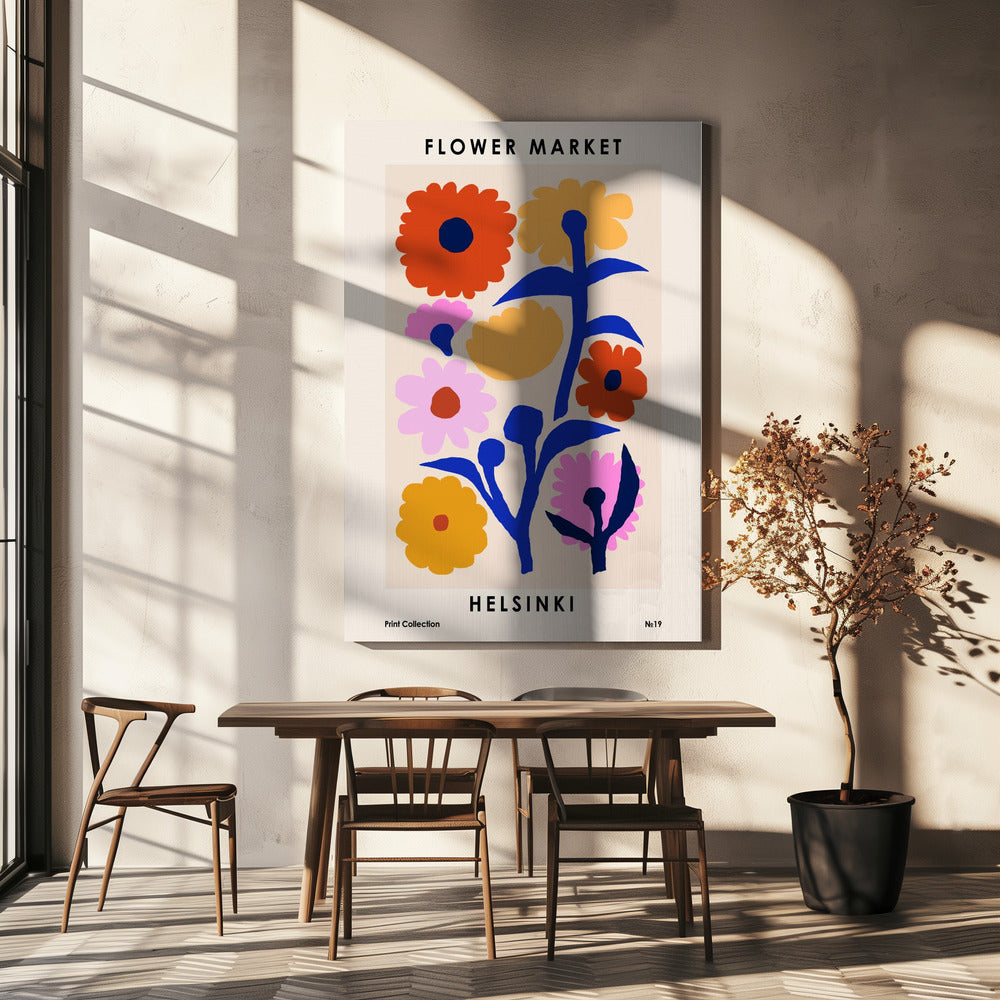 Flower Market. Helsinki | Canvas