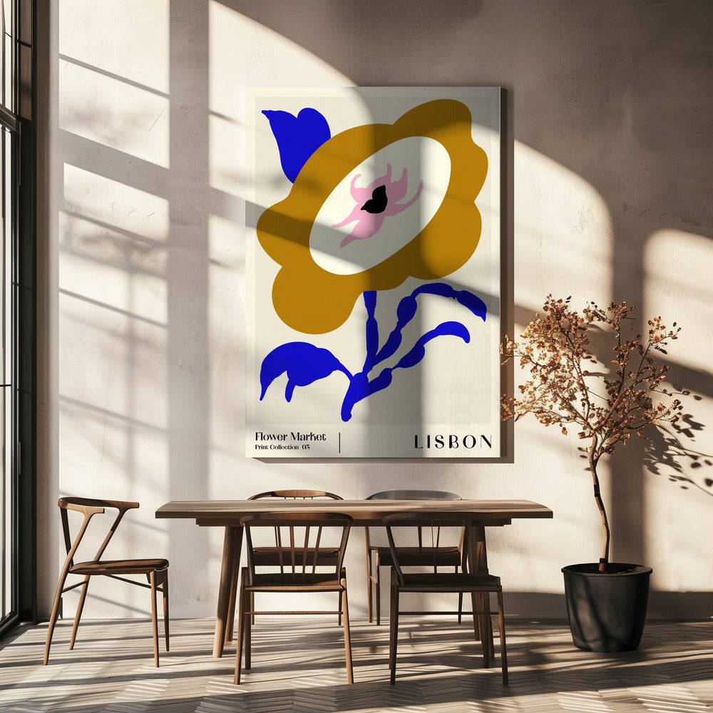 Flower Market. Lisbon | Canvas