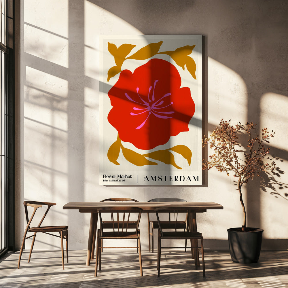 Flower Market. Amsterdam | Canvas