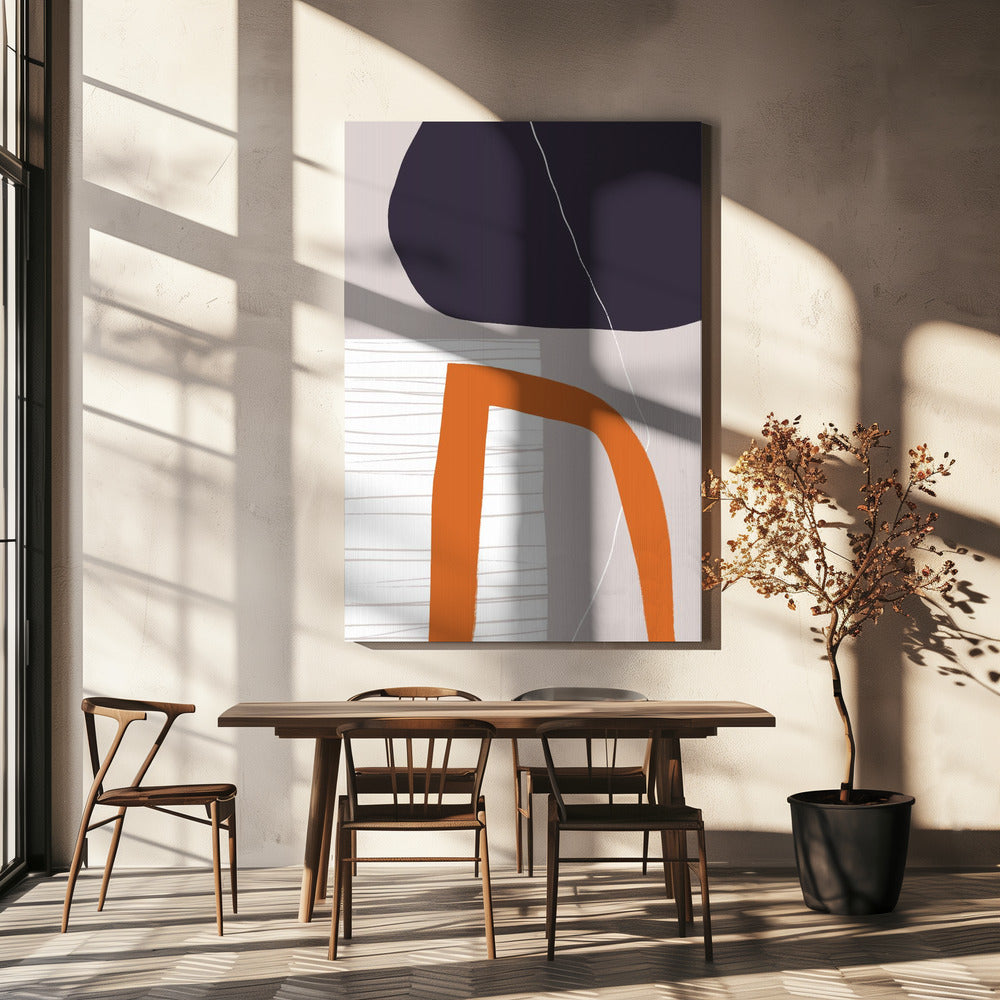 Bold Geometric Shapes | Canvas