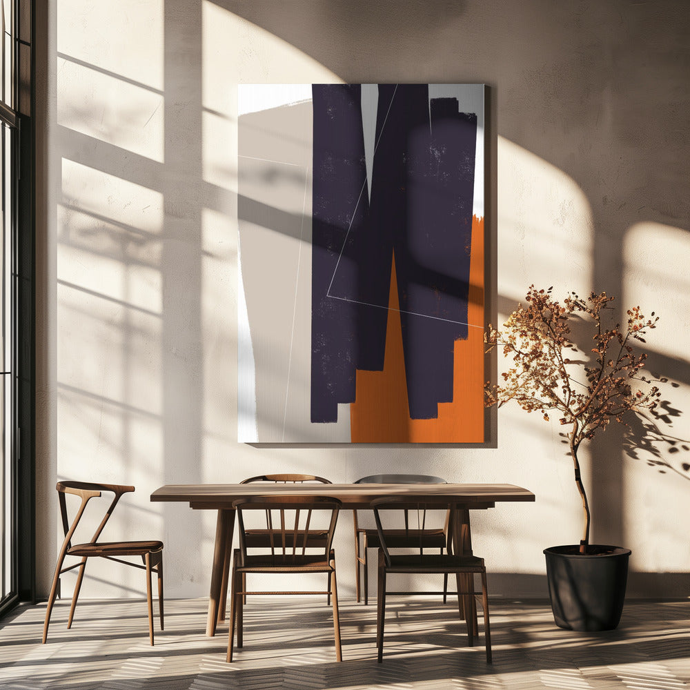 Muted Geometrics Shapes | Canvas