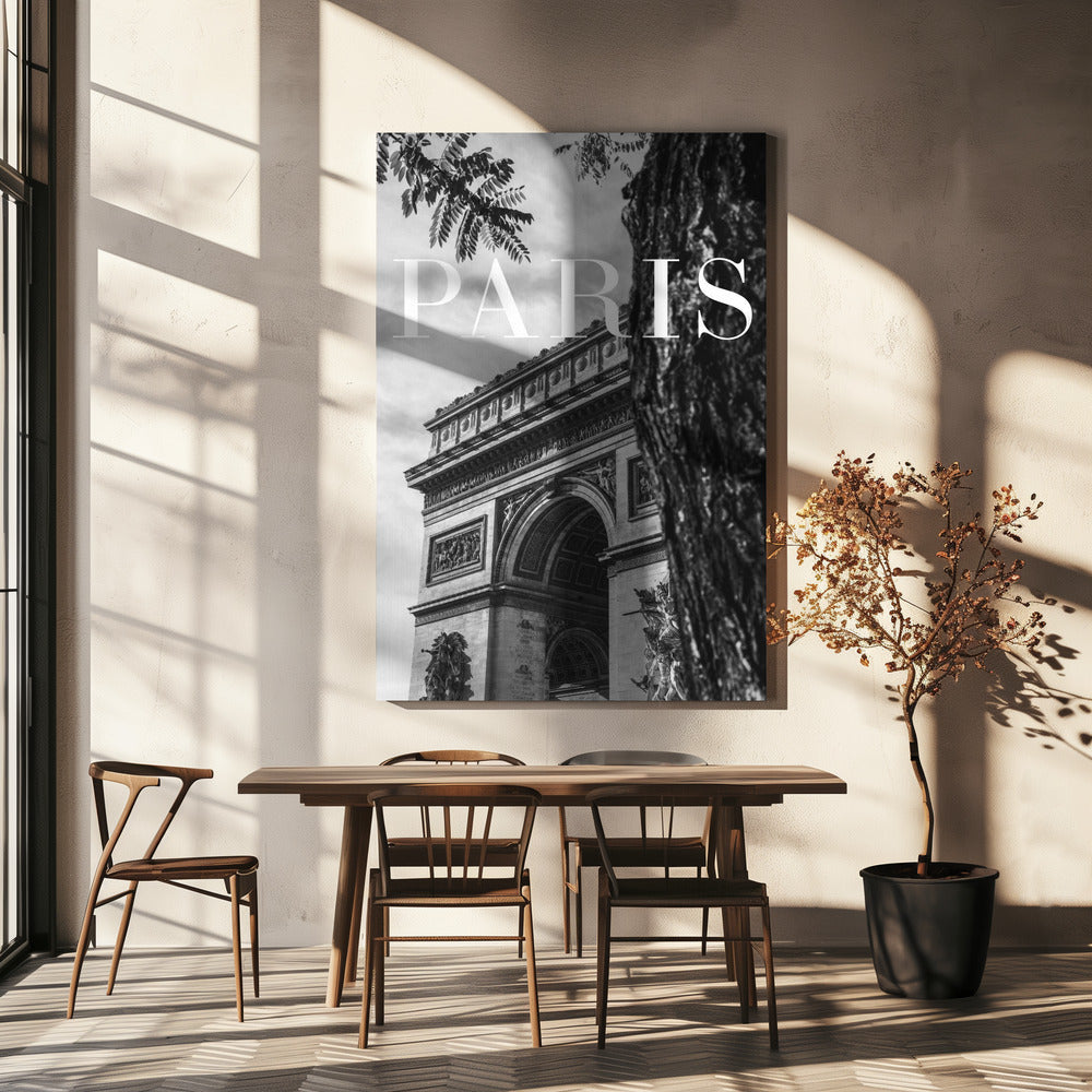 Paris Text 7 | Canvas
