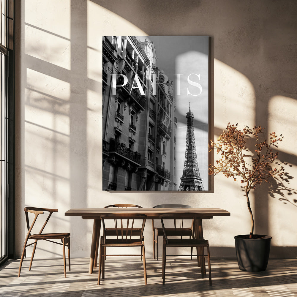 Paris Text 3 | Canvas