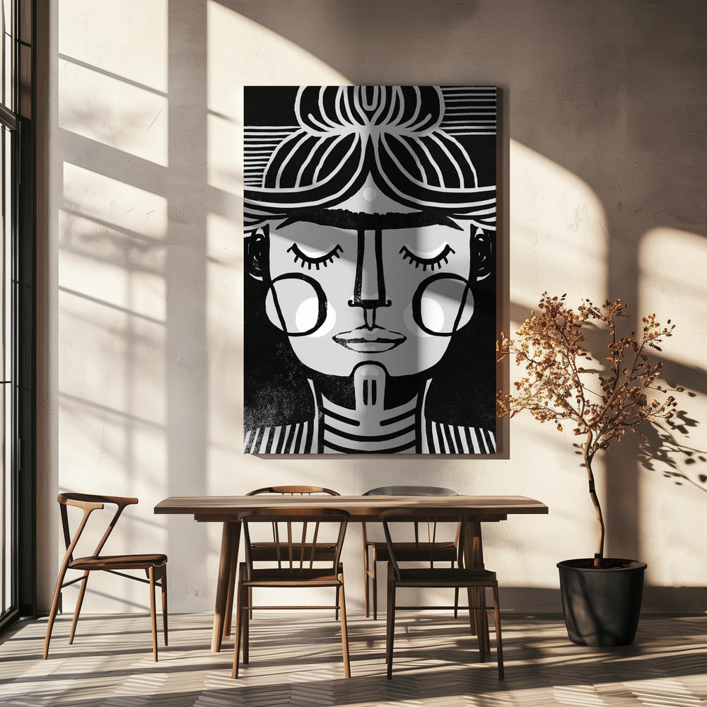 Symmetric Serenity | Canvas