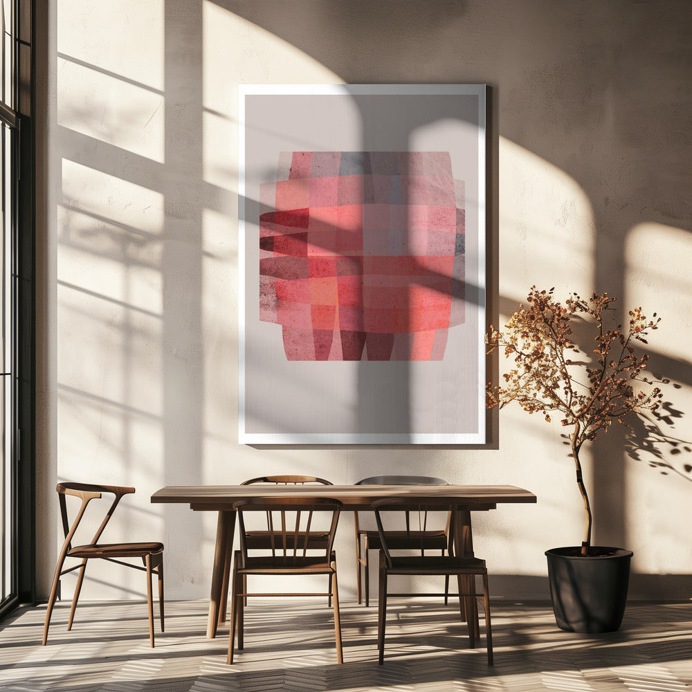 Pink Mosaic Dreams | Canvas