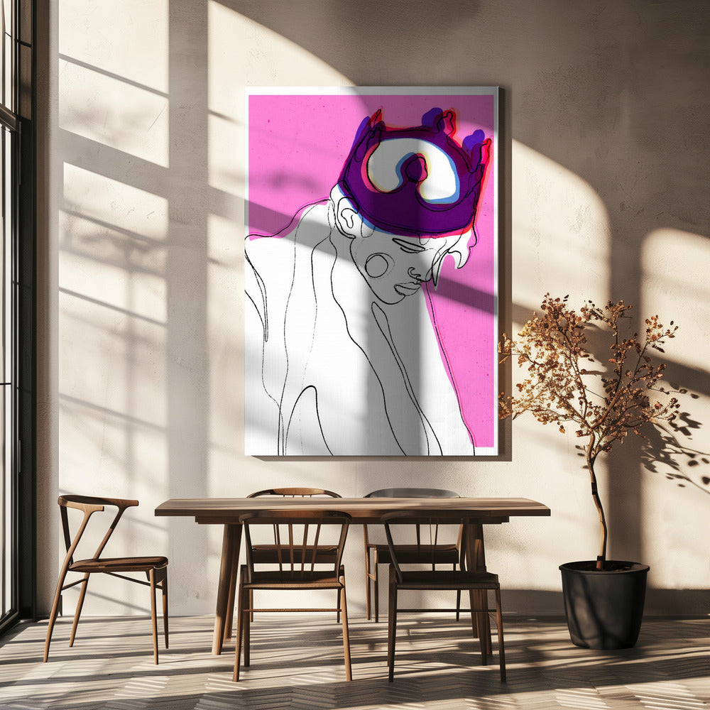 Crowned Reflection | Canvas