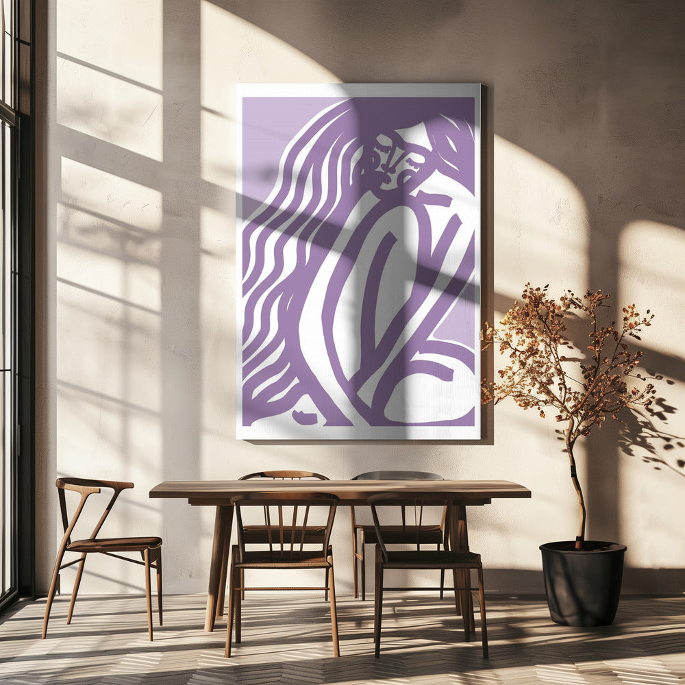 Serene Silhouette | Canvas