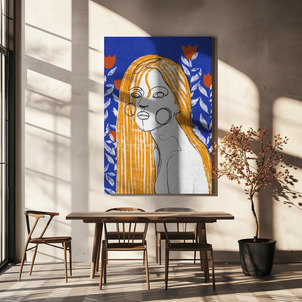 Floral Serenity | Canvas