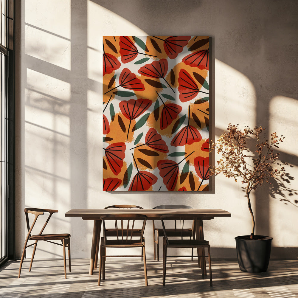 Autumn Leaf Dance | Canvas