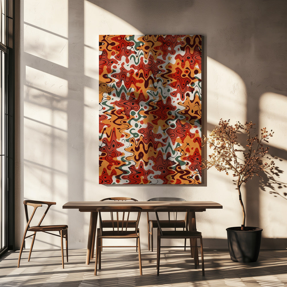 Vibrant Chaos | Canvas