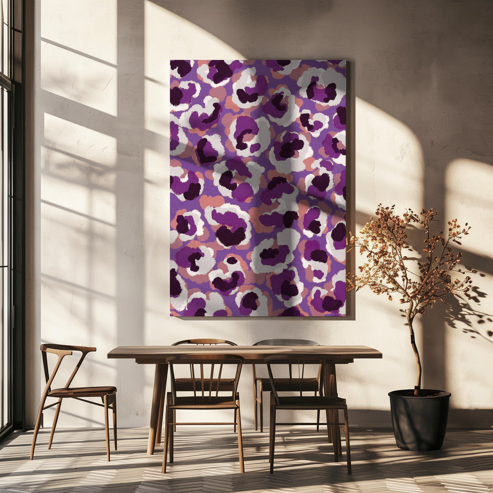 Violet Whirlwind | Canvas