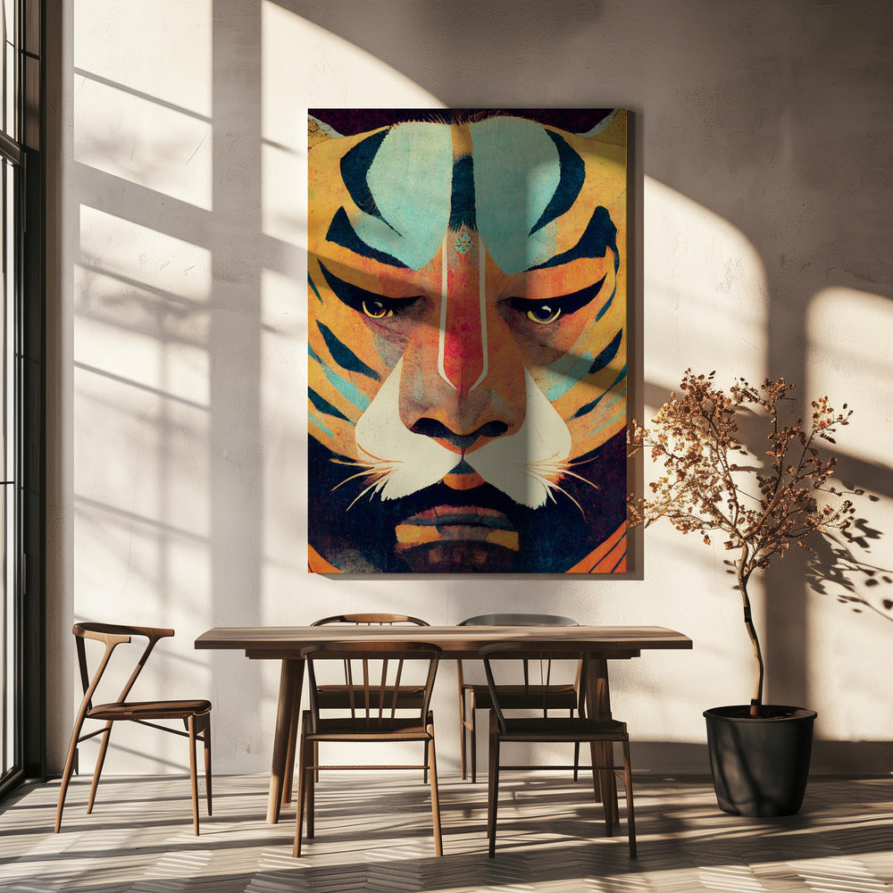 Strong Tiger | Canvas