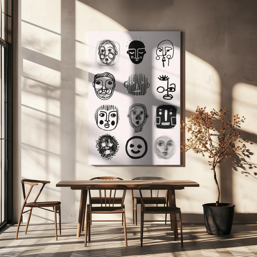 Faces of Emotion | Canvas