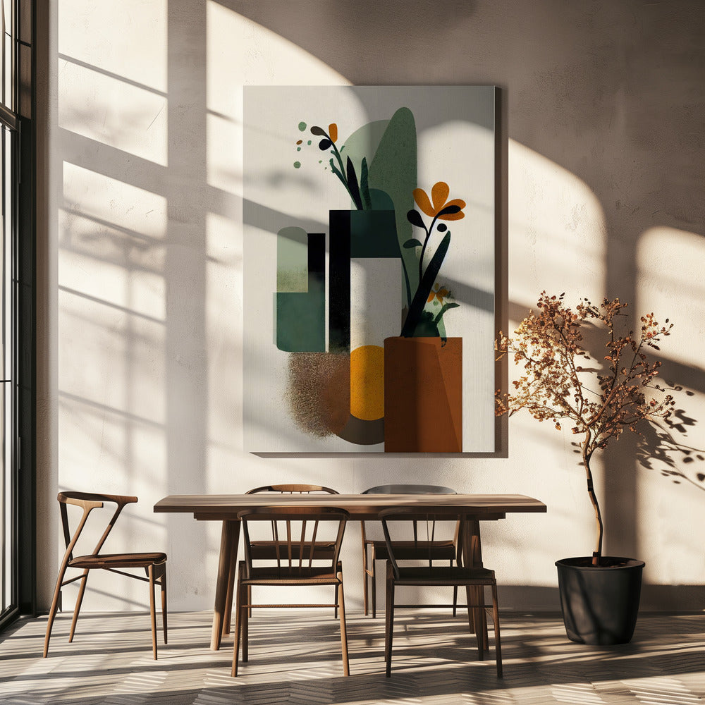 Abstract Garden Vista | Canvas