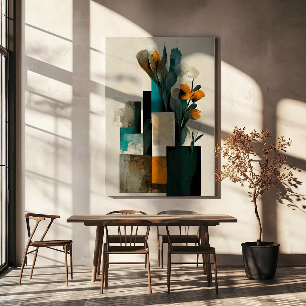 Floral Geometry | Canvas