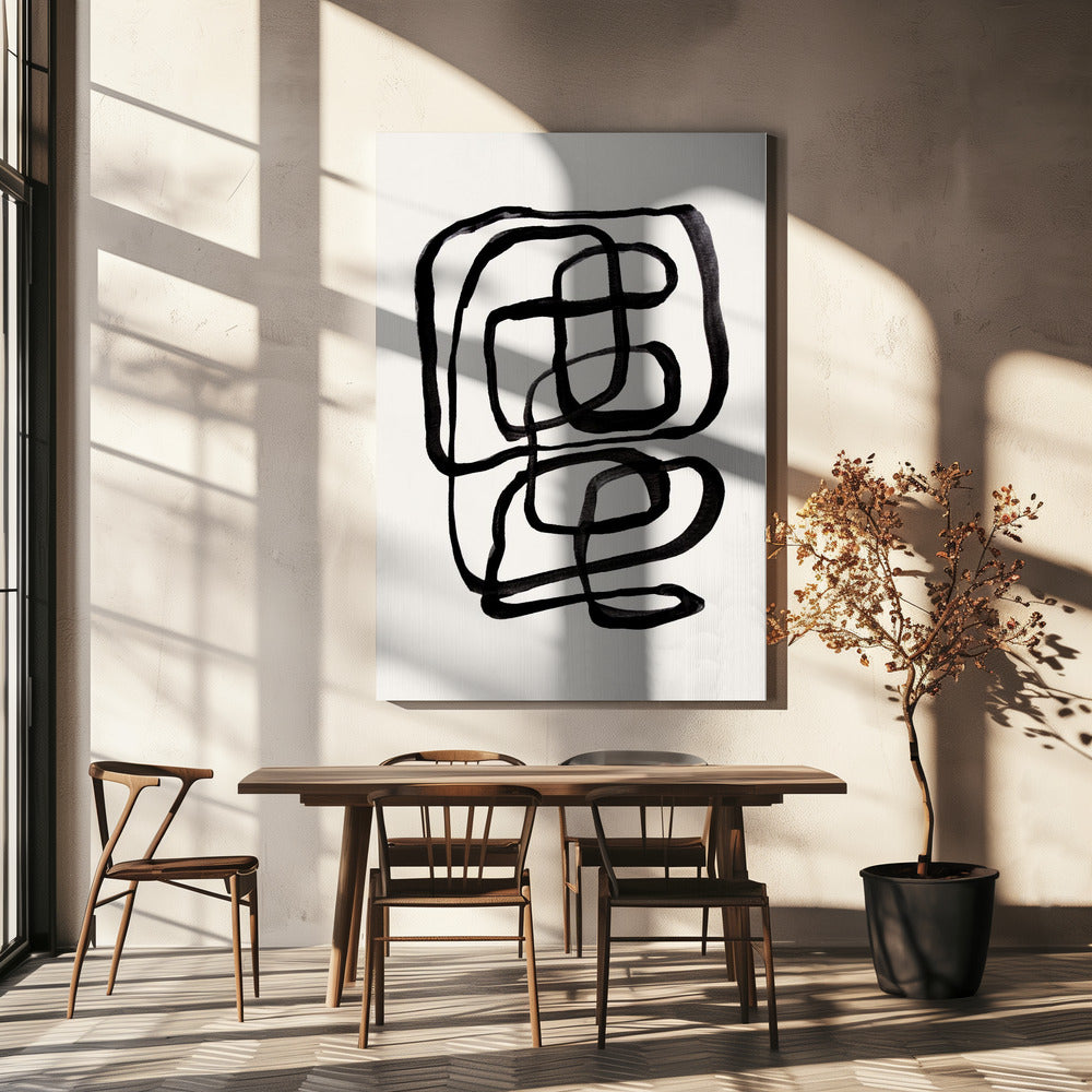 Abstract Lines I | Canvas