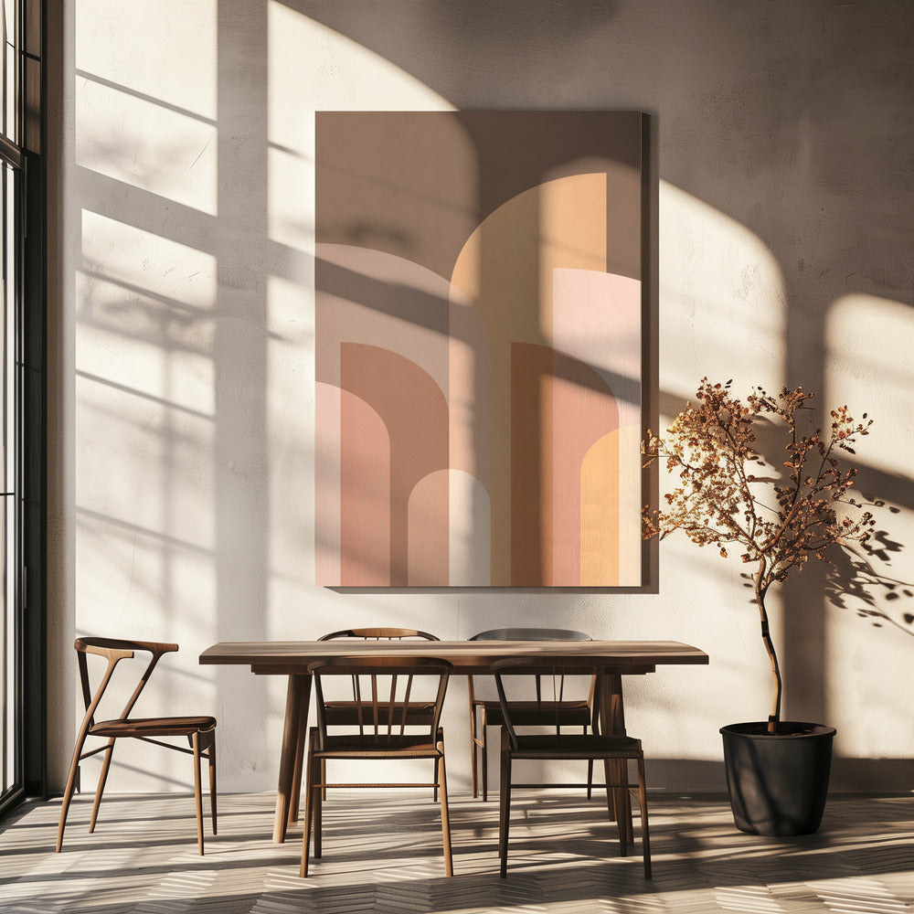 Retro Geometric II | Canvas