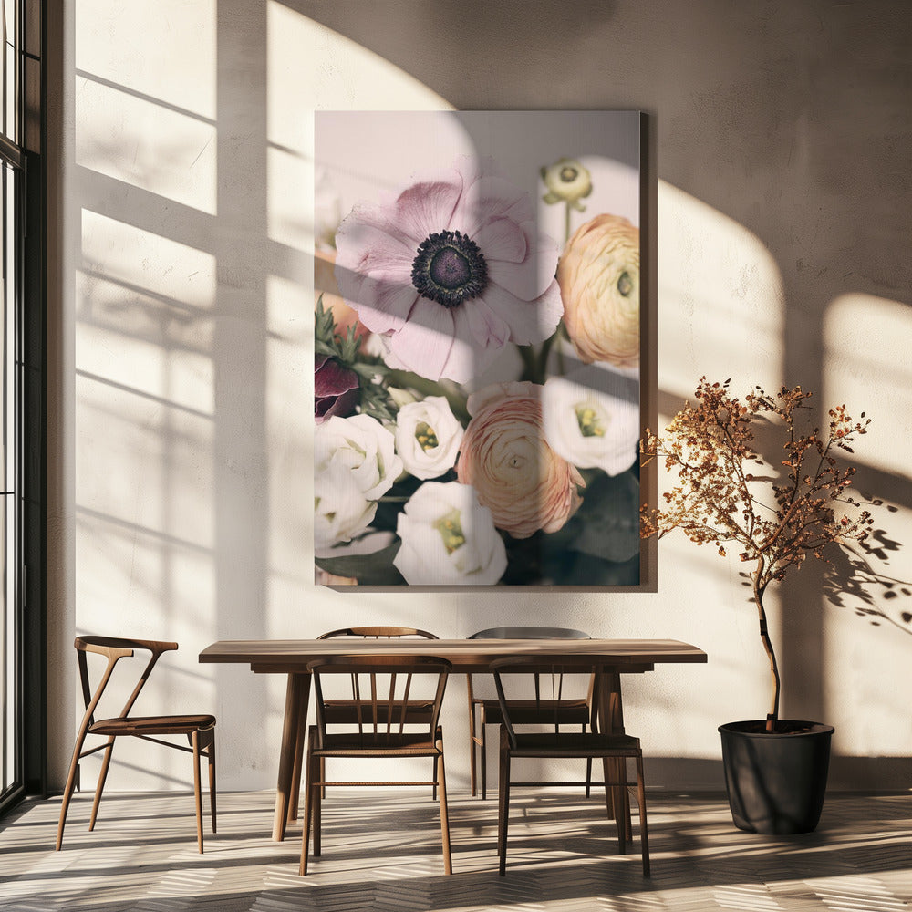 Pastel Bouquet | Canvas