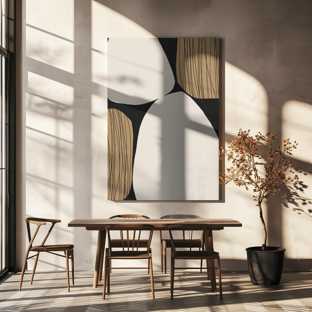 Abstract Earth Tones | Canvas