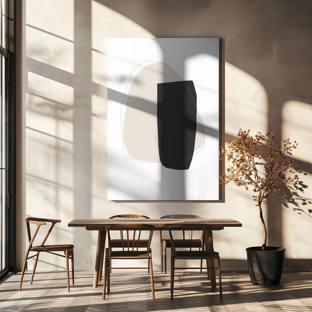 Geometric Shapes and Neutral | Canvas