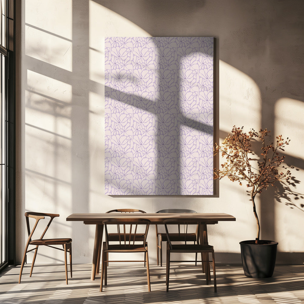 Floral Whisper Pattern | Canvas