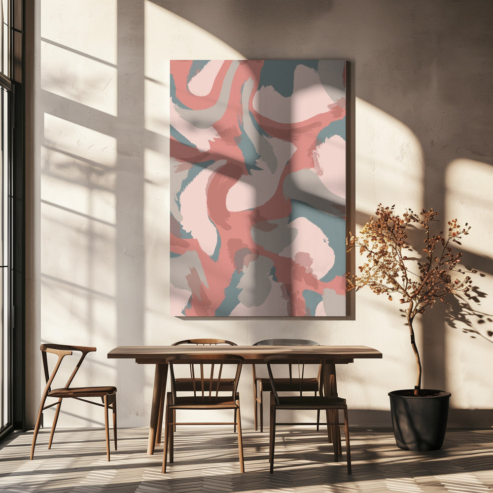 Soft Hues Dance | Canvas