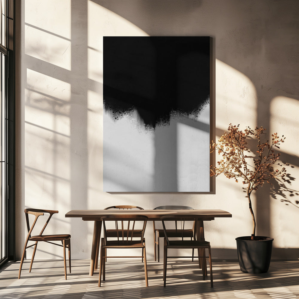 Monochrome Flow | Canvas