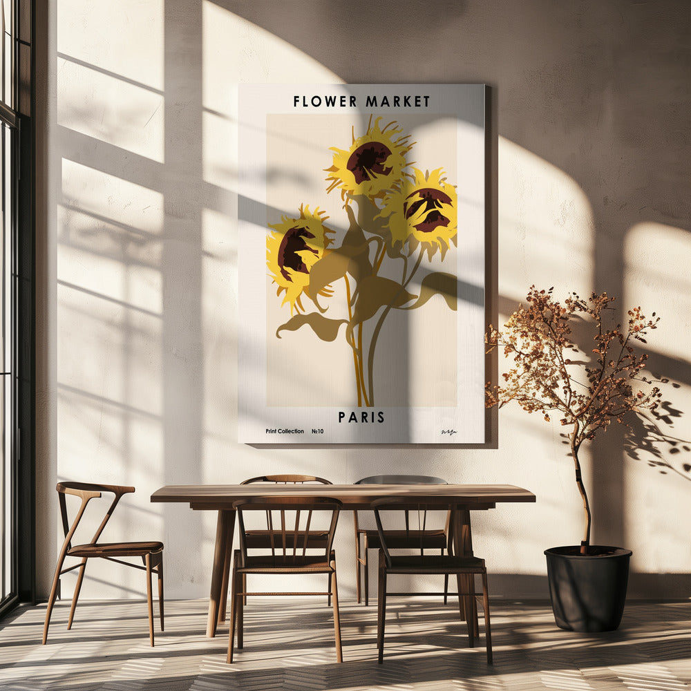 Flower Market. Paris | Canvas