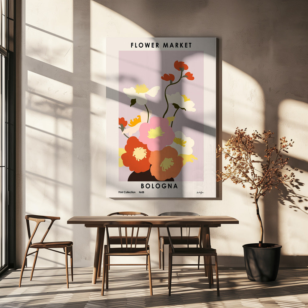 Flower Market. Bologna | Canvas