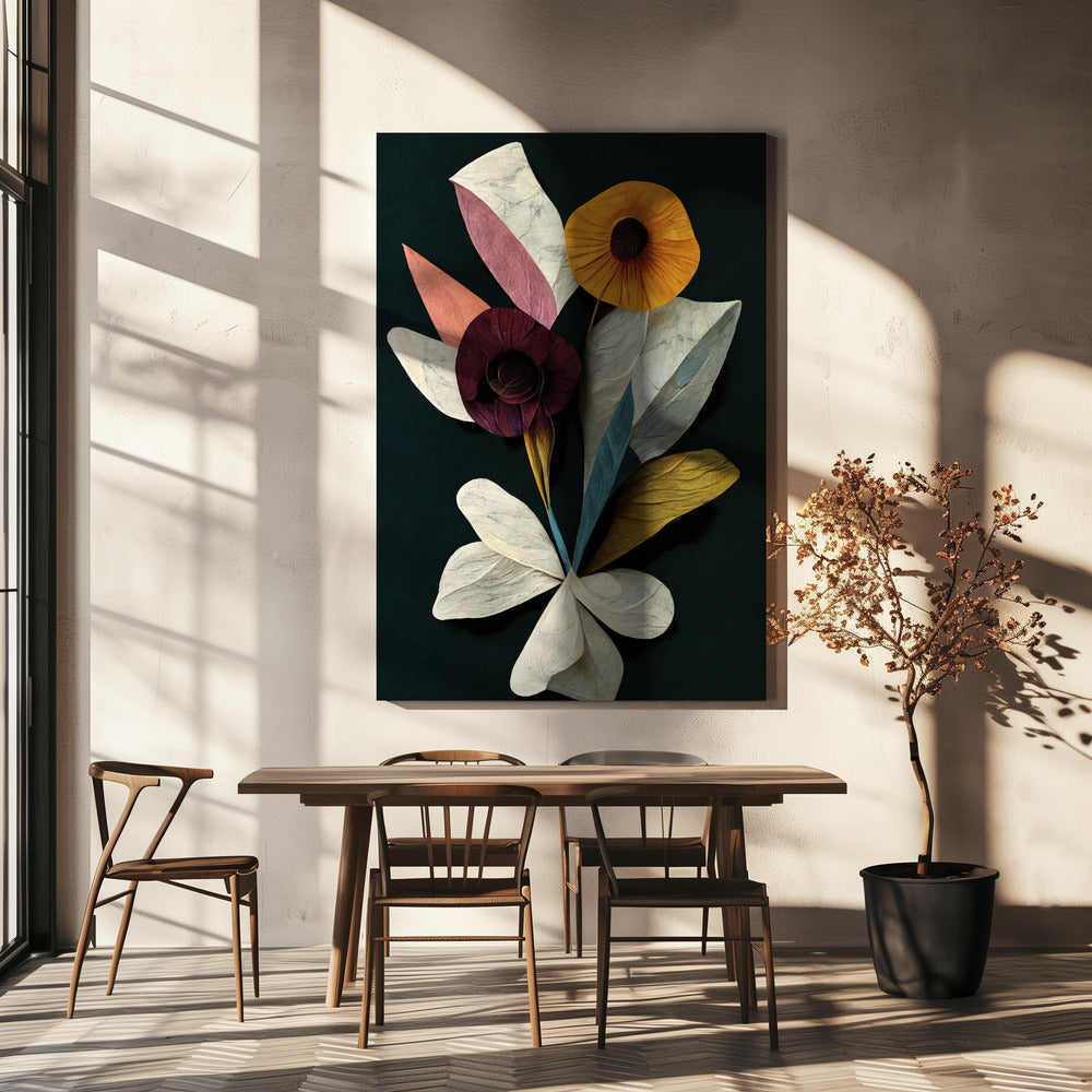 A Paper Bouquet | Canvas