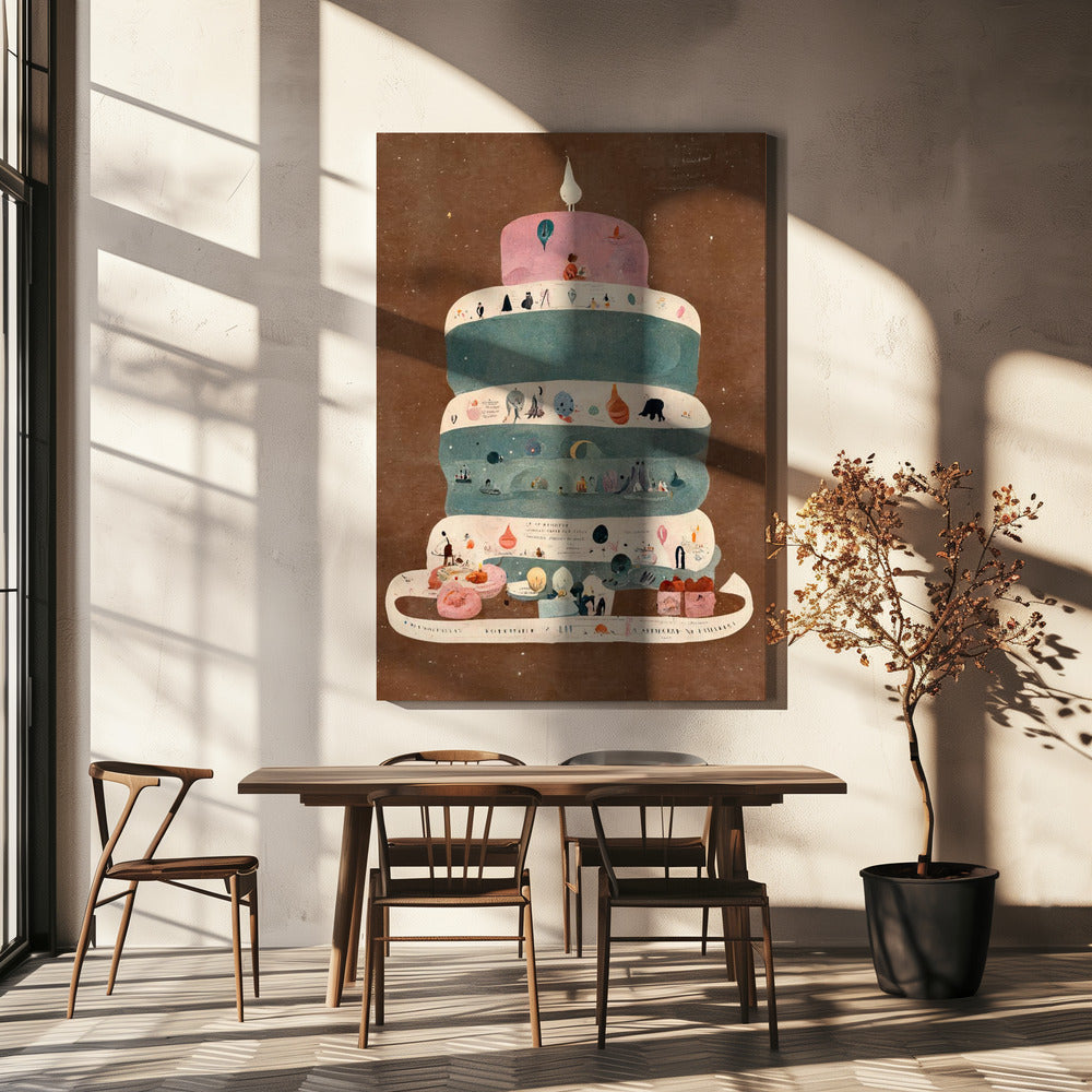 Whimsical Layers | Canvas