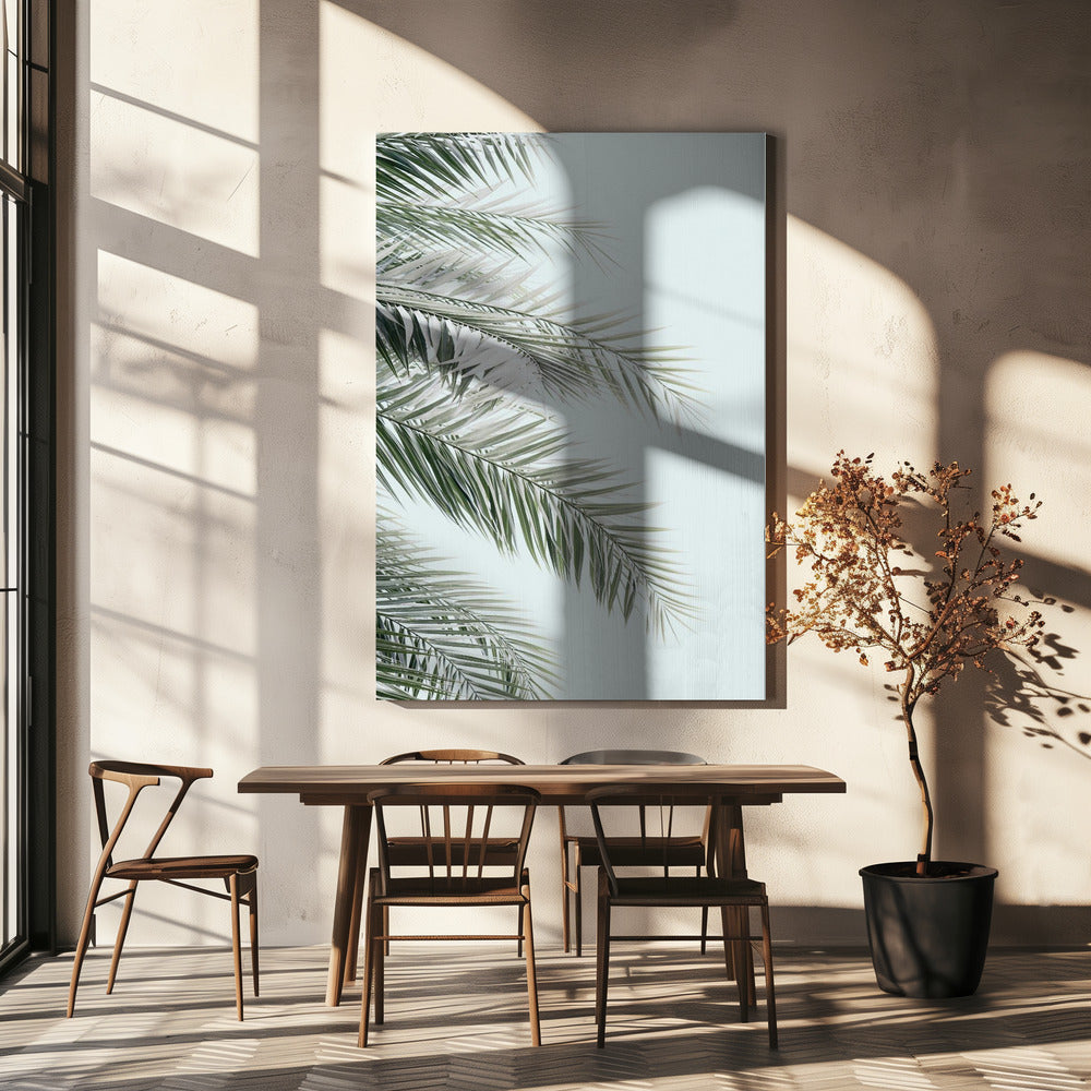 Blue Palms | Canvas