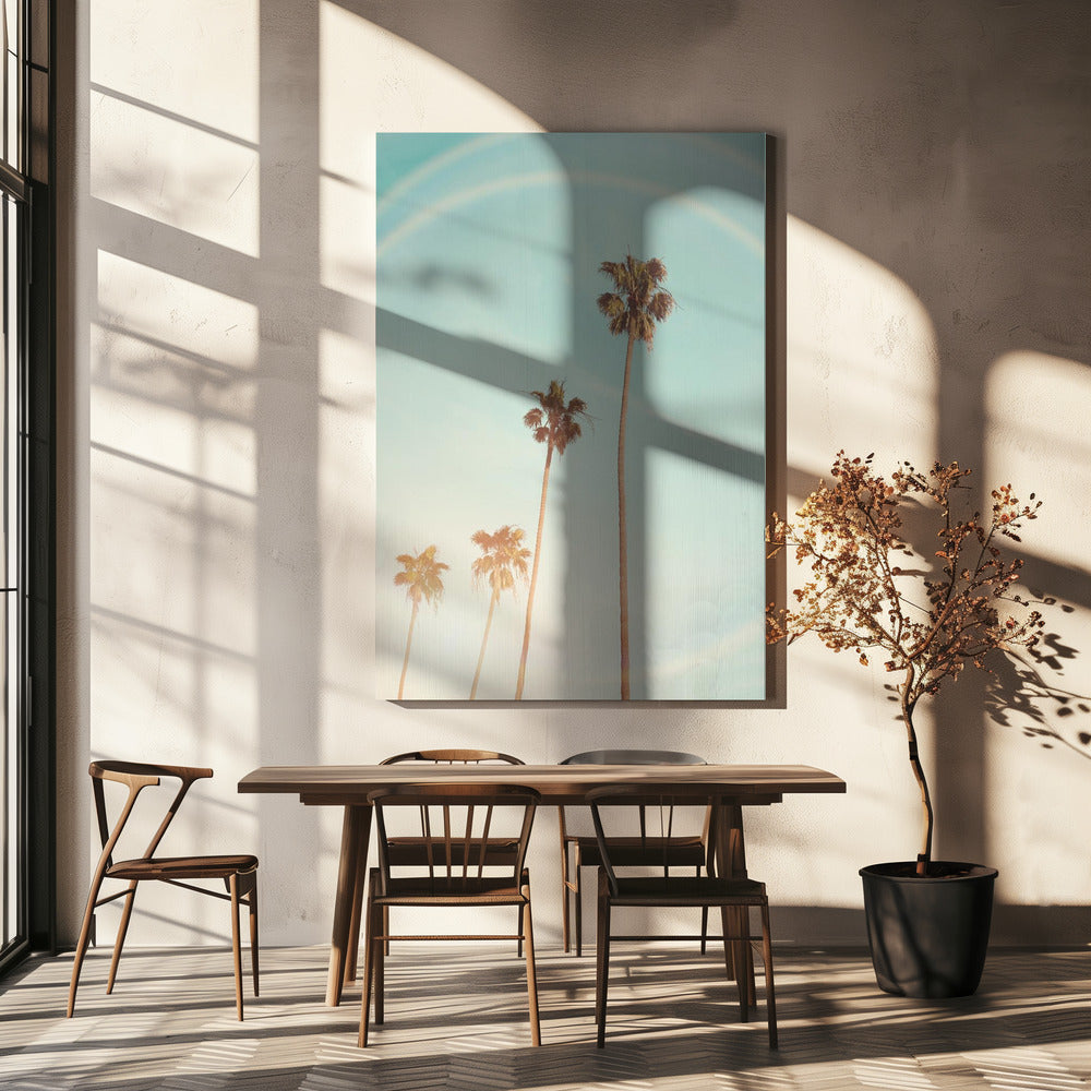 Sunny Cali Palm Tree | Canvas