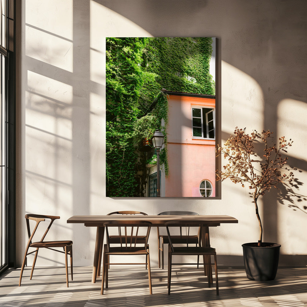 Green and Pink || Montmartre Paris | Canvas