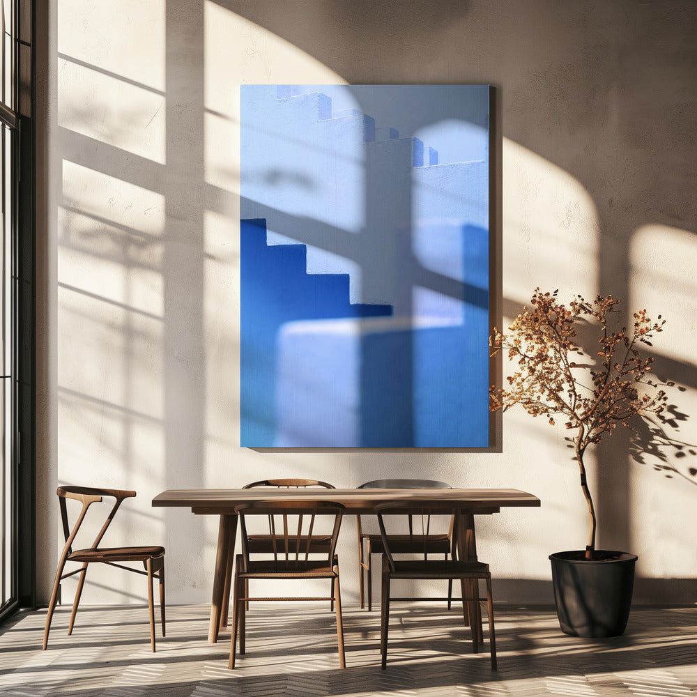 Muralla Roja in blue | Canvas