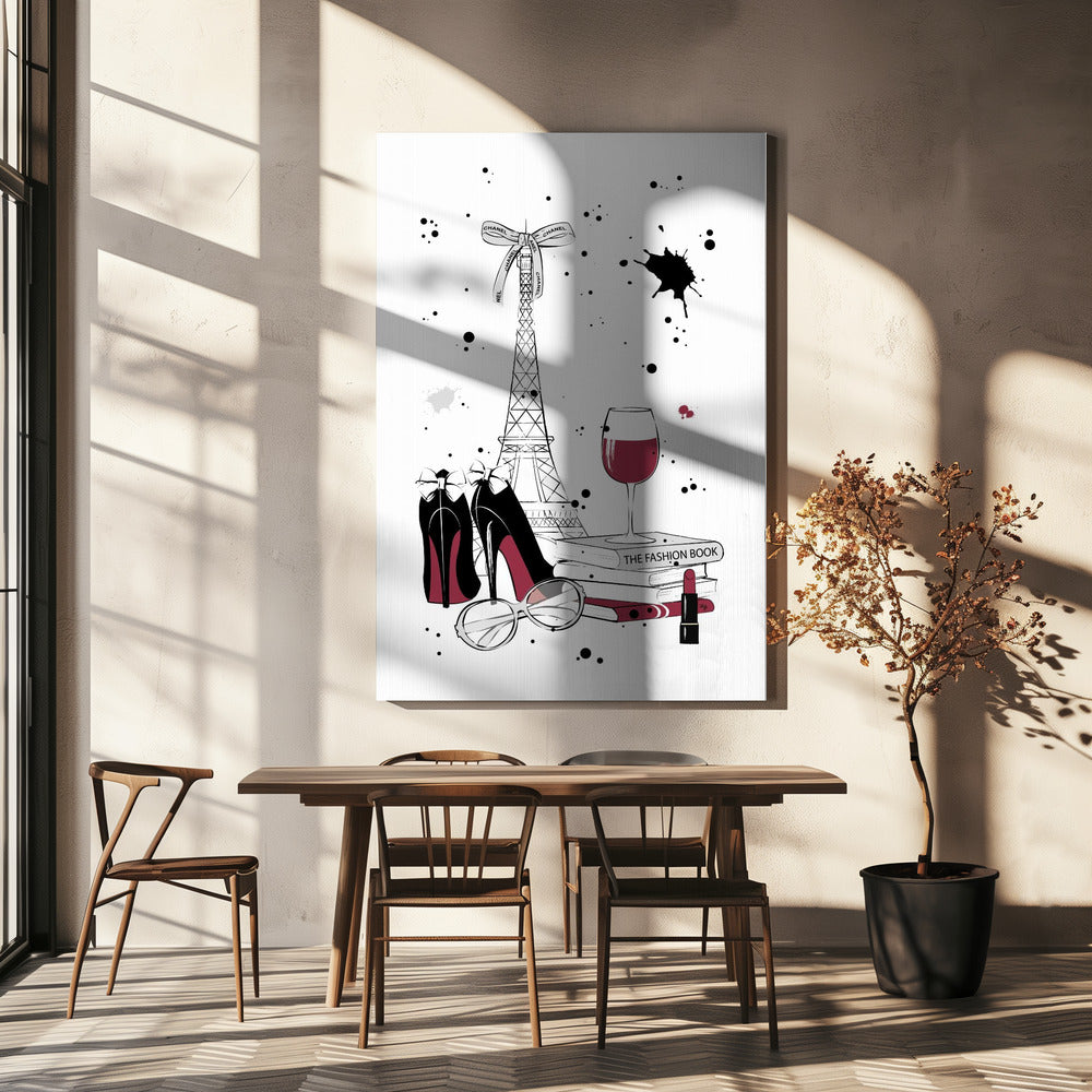 Chic Parisian Night | Canvas