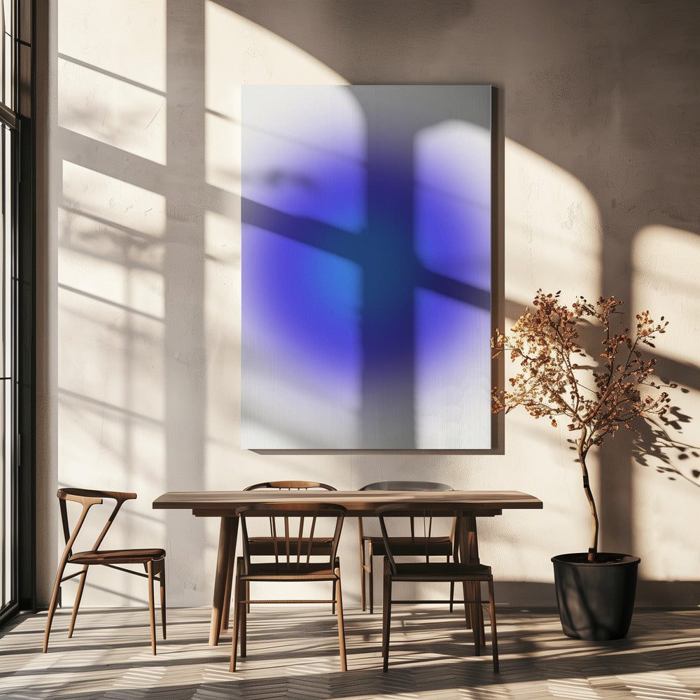 Violet Aura Burst | Canvas