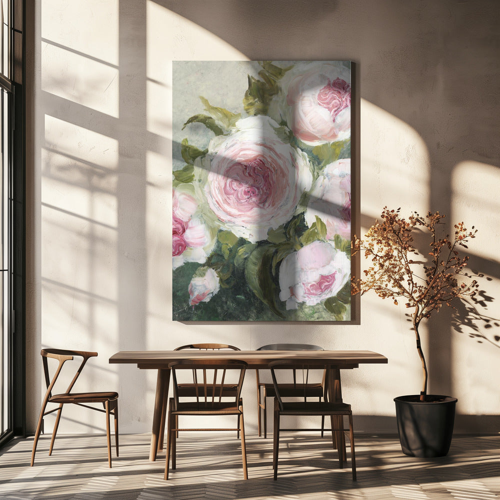 Freyia painterly florals | Canvas