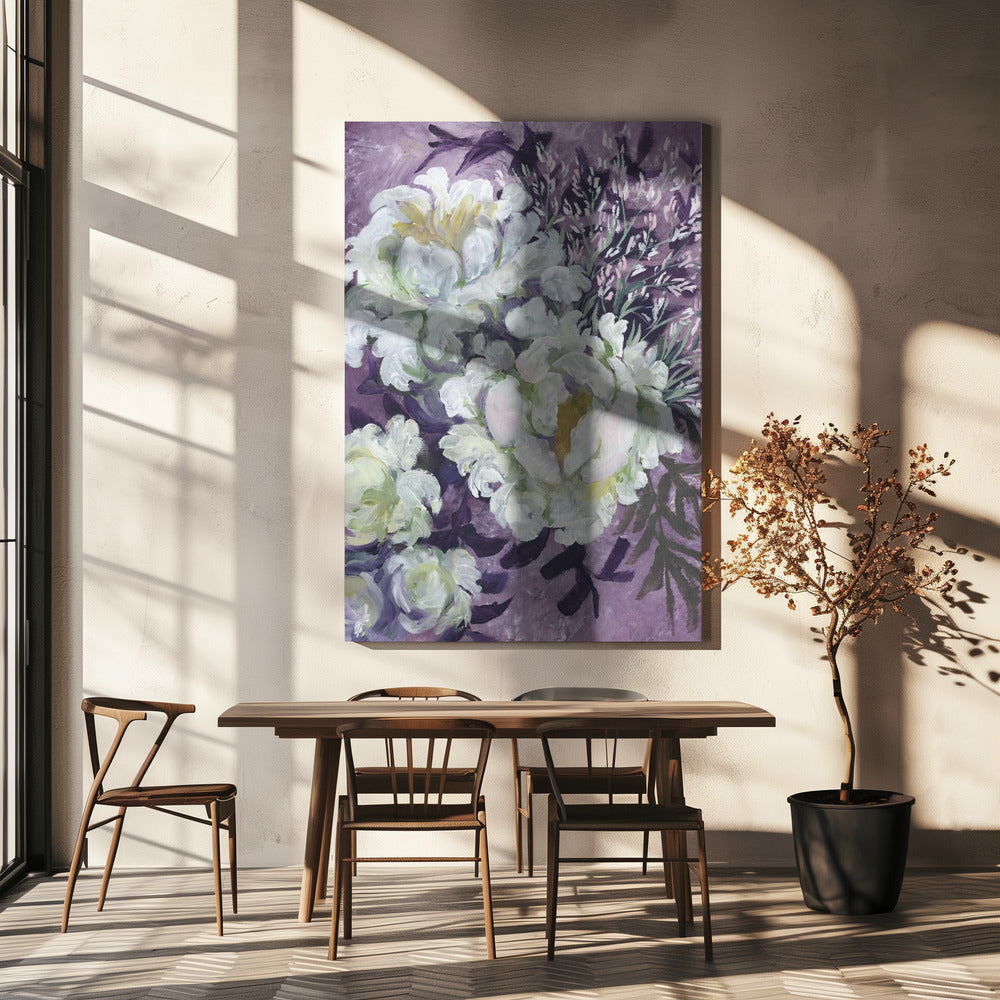 Eliany painterly bouquet | Canvas