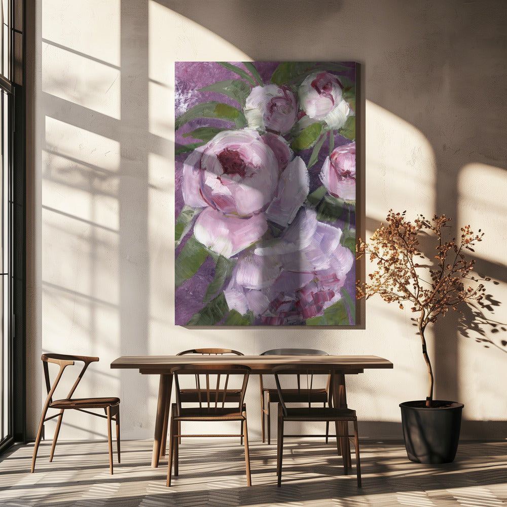 Rylee painterly roses | Canvas