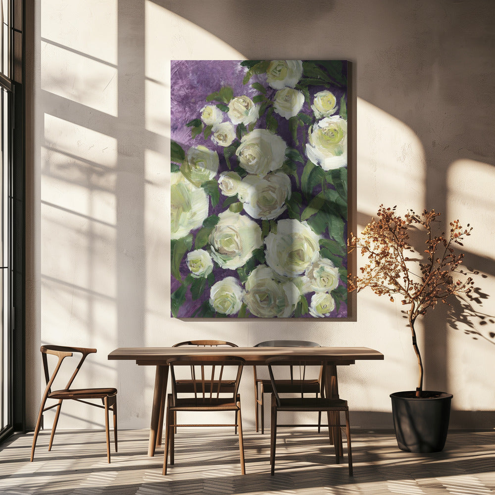 Noray painterly roses | Canvas
