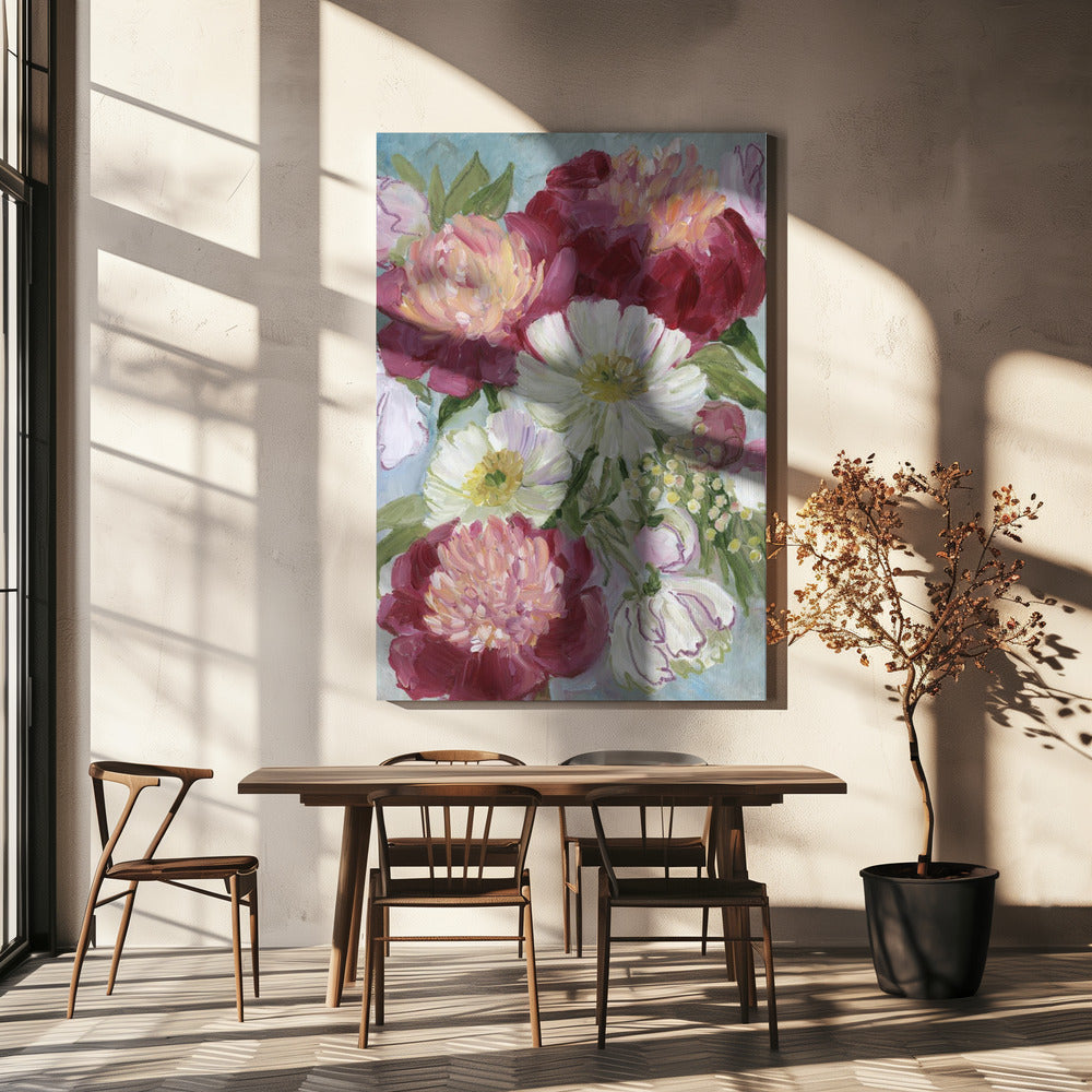 Eleanora painterly florals | Canvas