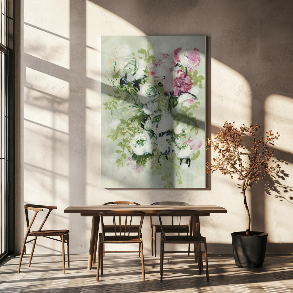Haneul painterly bouquet | Canvas