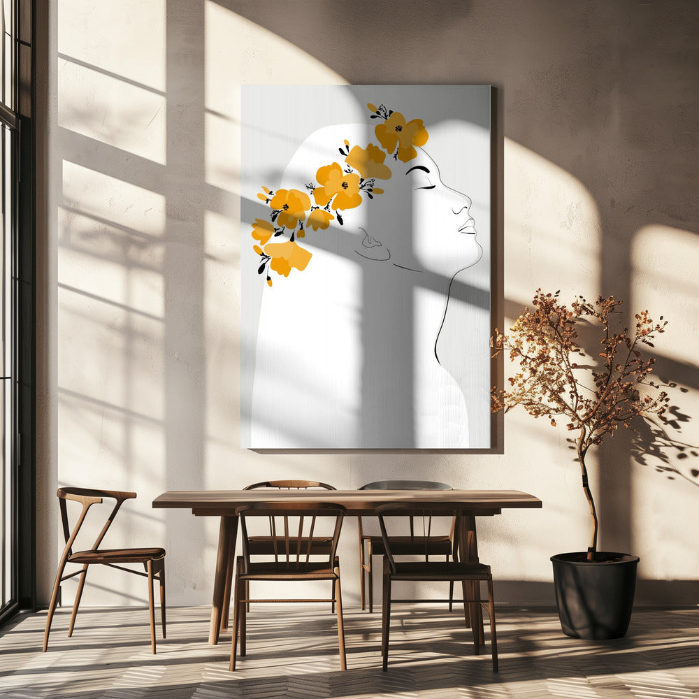 Floal Orly portrait | Canvas