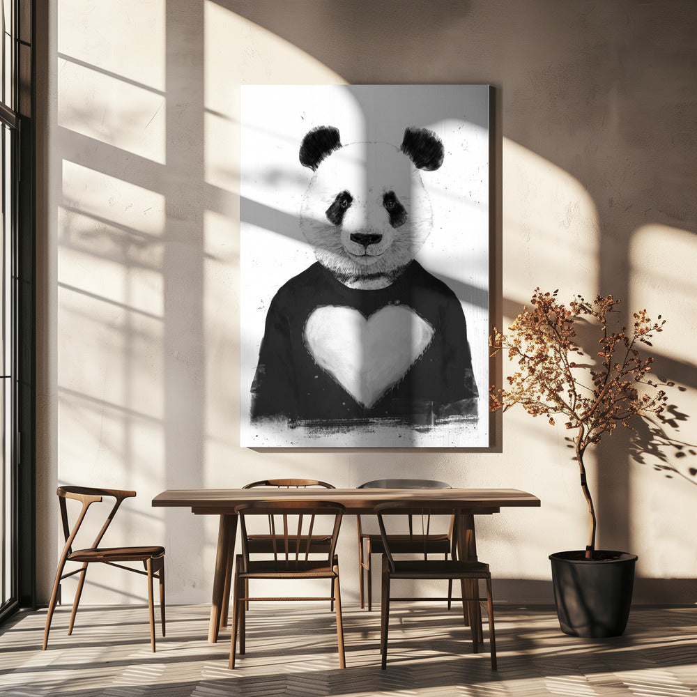 Lovely Panda | Canvas
